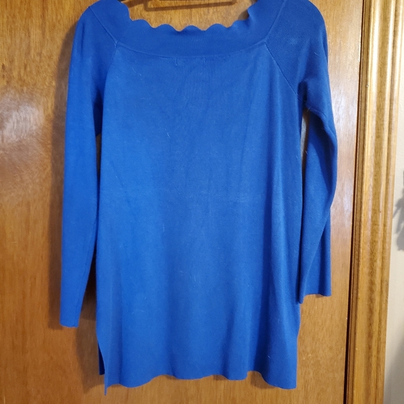 Cobalt blue long sleeve shirt - Picture 6 of 13
